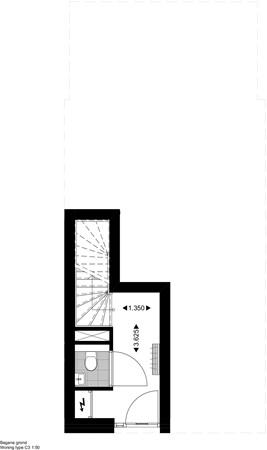 Floorplan - Rozenstraat Construction number C.003, 5014 AJ Tilburg